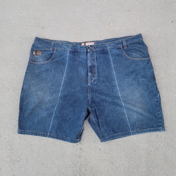 Vtg Mecca USA Baggy Denim Shorts - Picture 4 of 6